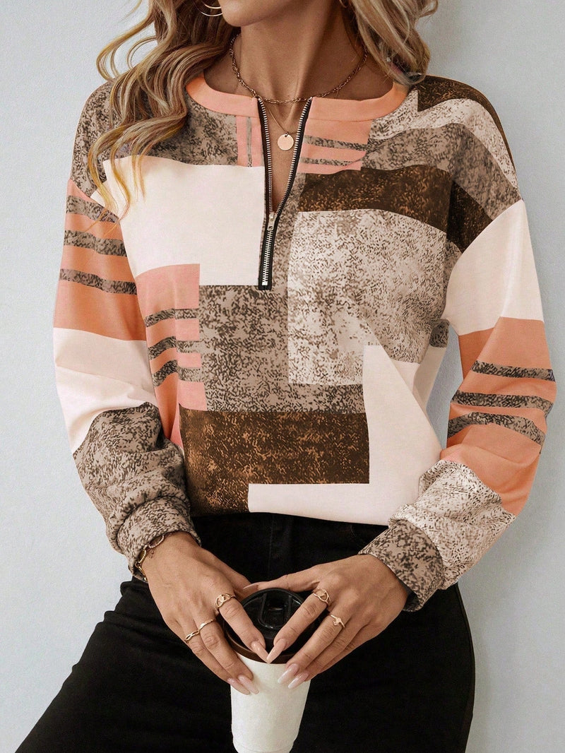 Oceane | Sweat-shirt vintage chic