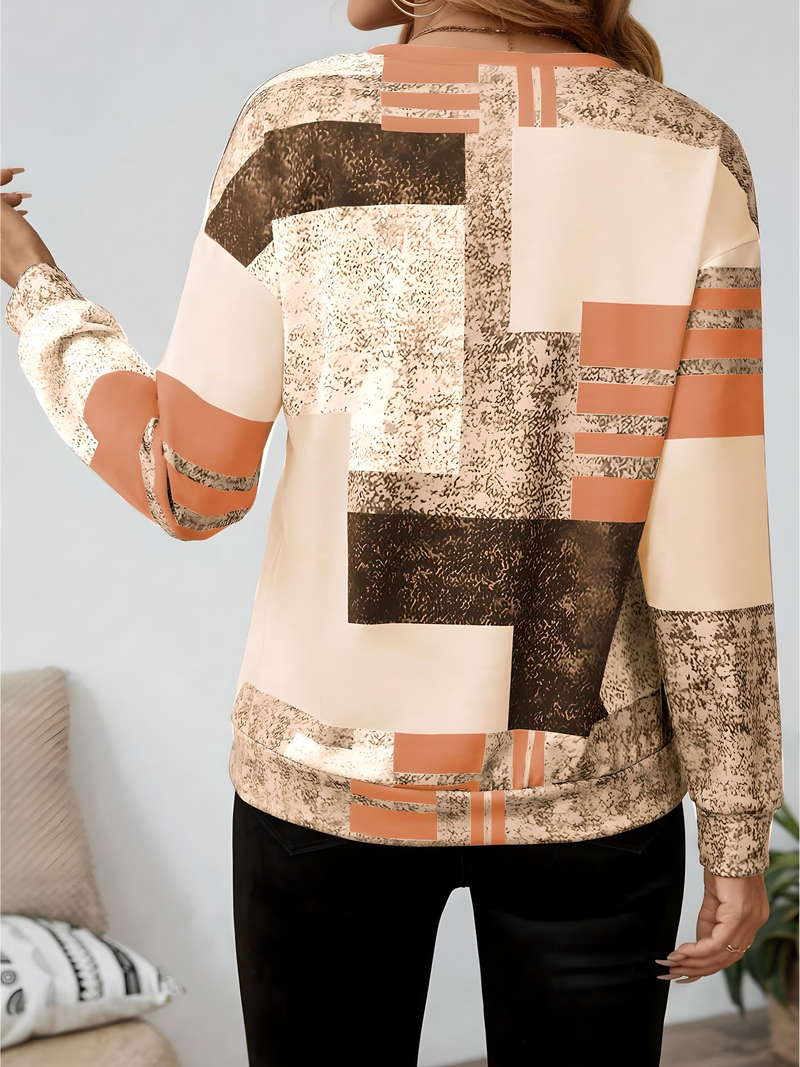 Oceane | Sweat-shirt vintage chic