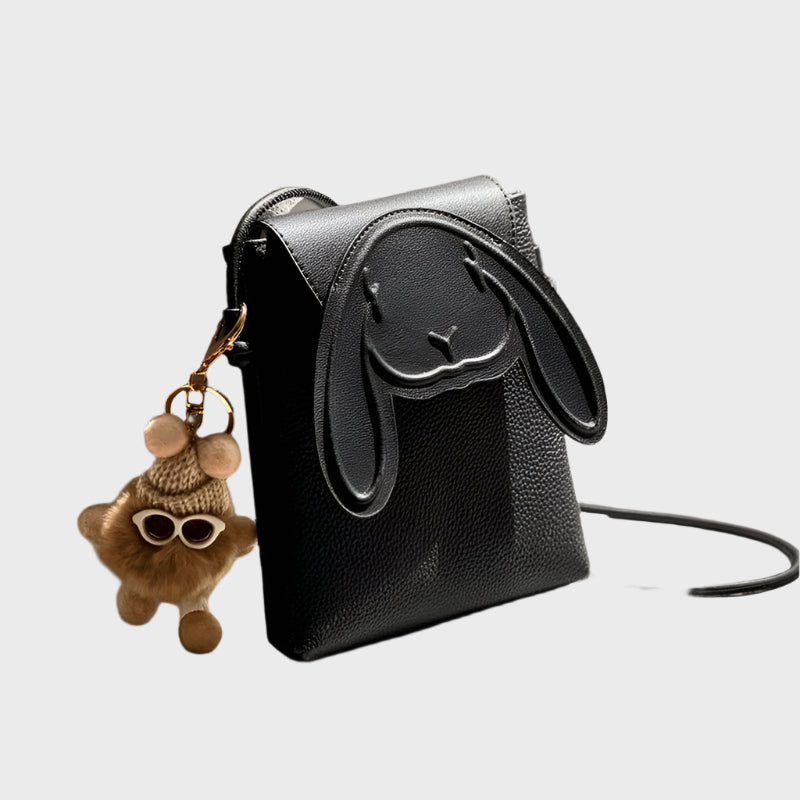 Sac bandoulière mini en cuir