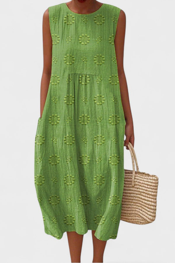 Johanna | Robe midi décontractée et confortable