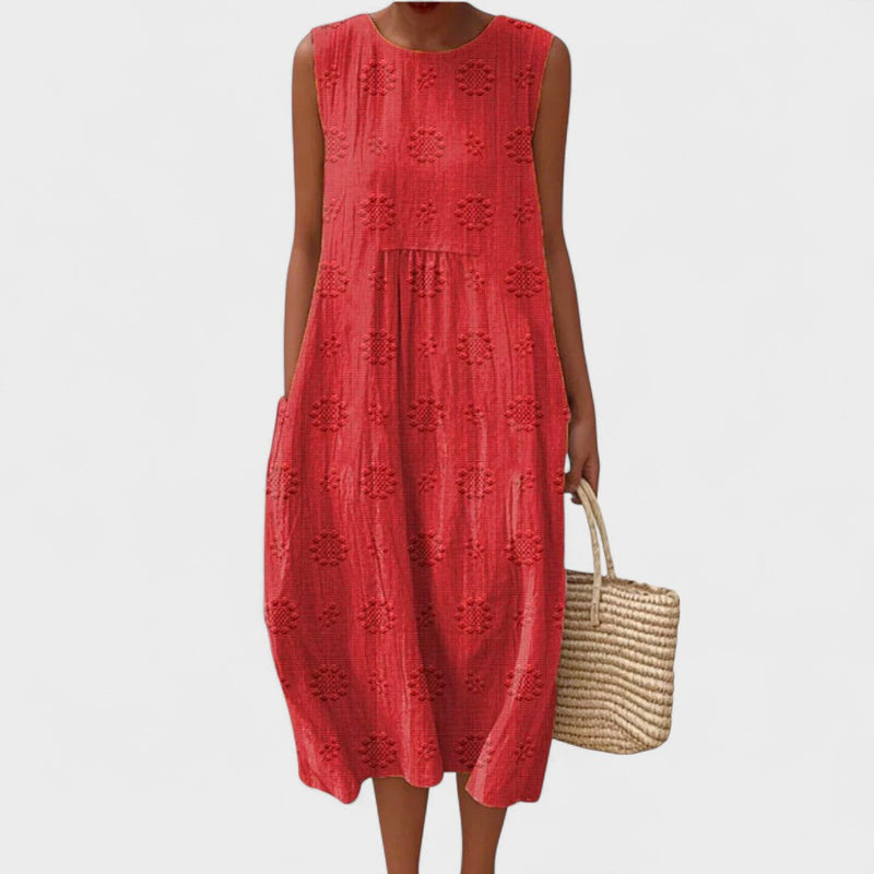 Johanna | Robe midi décontractée et confortable