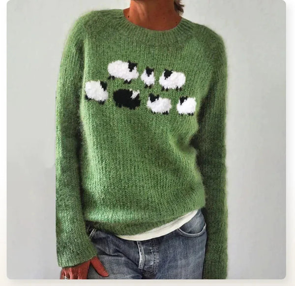 Lina™ - Pull Mouton Confortable et Mignon