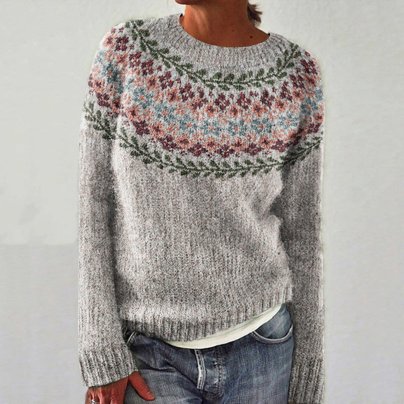 Soley - Pull multicolore à col roulé