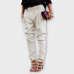 Pantalon taille haute