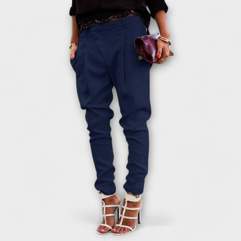 Pantalon taille haute