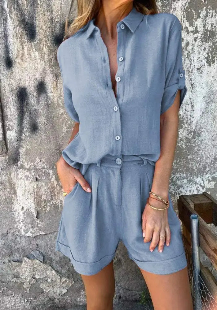 Maelis™ | Ensemble deux pièces en lin léger