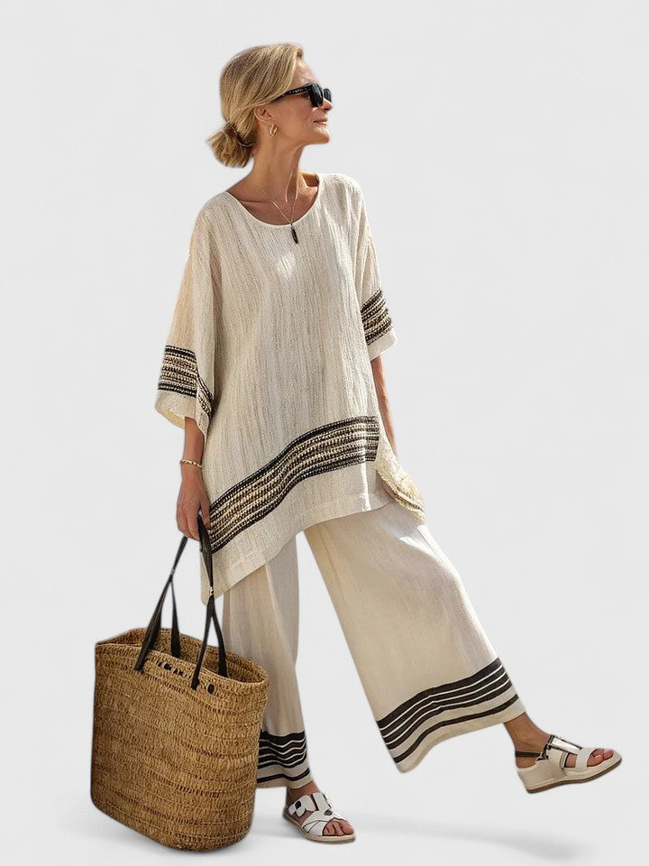 Rosavina | Ensemble Deux-Pièces Confortable