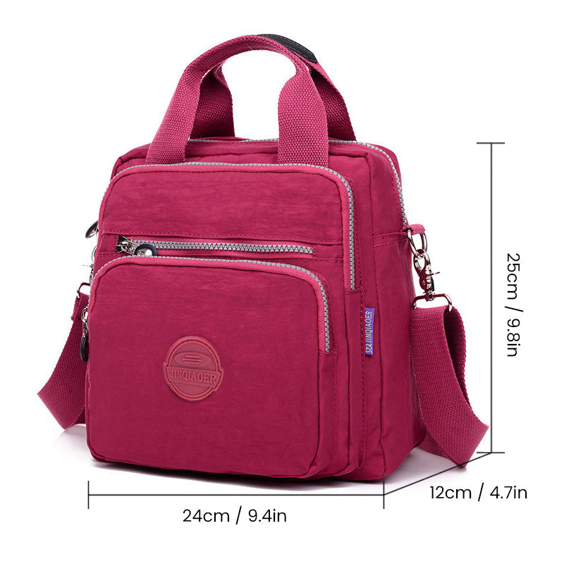 Zoe™ - Sac bandoulière multifonctionnel étanche 3-en-1
