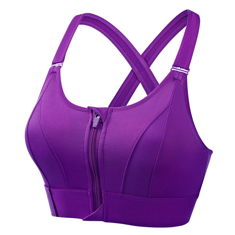 Laryssa | Soutien-gorge de sport Zip Fit anti-transpiration