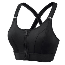 Laryssa | Soutien-gorge de sport Zip Fit anti-transpiration