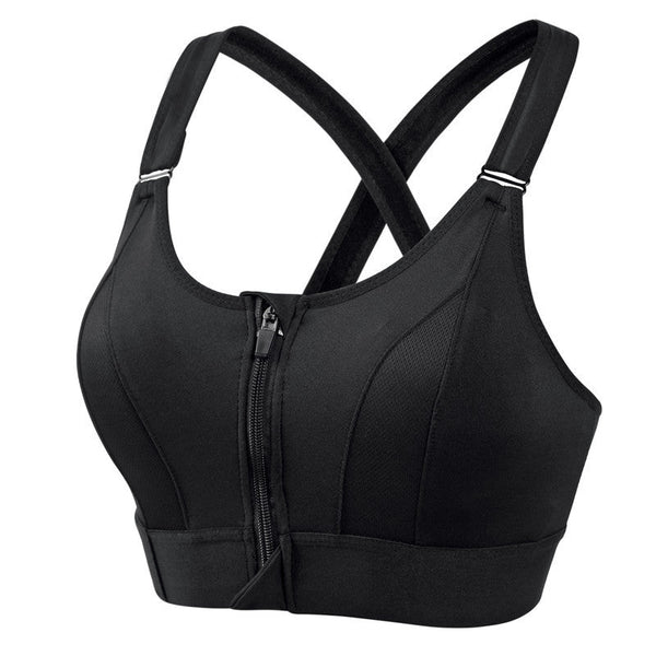 Laryssa | Soutien-gorge de sport Zip Fit anti-transpiration