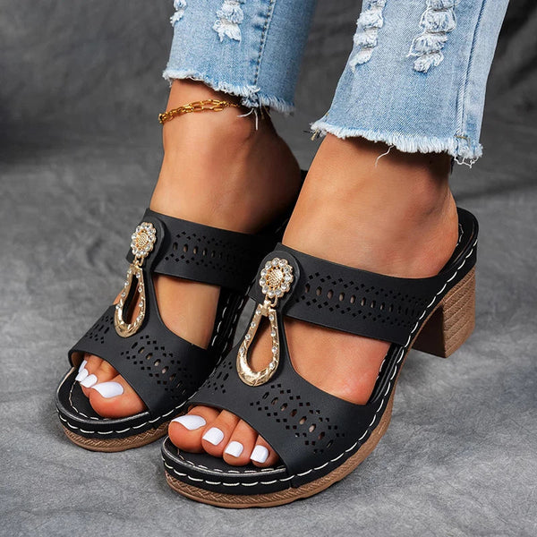 Yora | Sandales orthopédiques chics et confortables