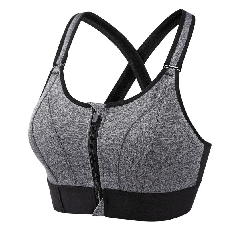 Laryssa | Soutien-gorge de sport Zip Fit anti-transpiration