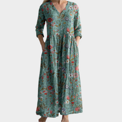 Robe bohème au style aérien