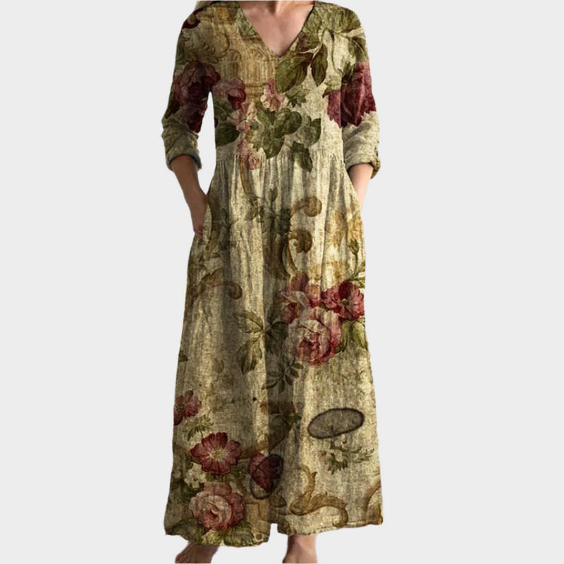 Robe bohème au style aérien