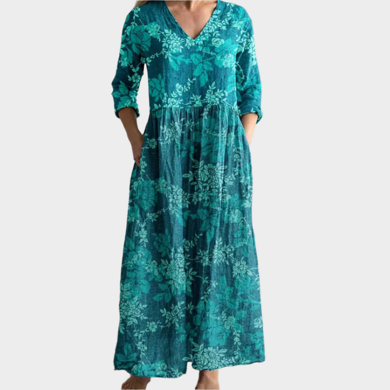 Robe bohème au style aérien