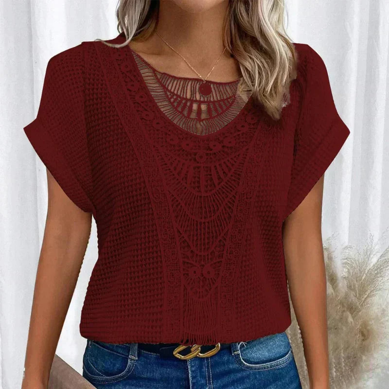 Lorine | Blouse élégante inspirée d'Ibiza
