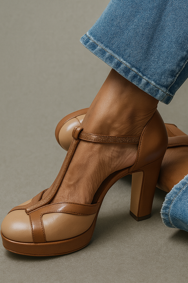 Malvina | Escarpins à bride en T