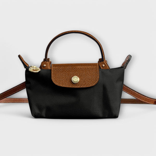 Sac à bandoulière bicolore