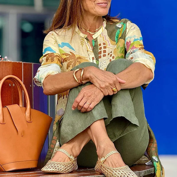 Jessica | Ensemble coordonné en lin