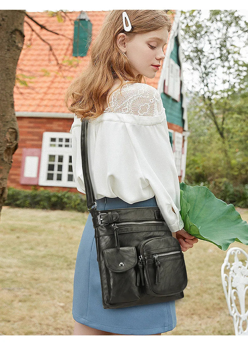 Ariana™ Sac bandoulière | Sac chic à multiples poches