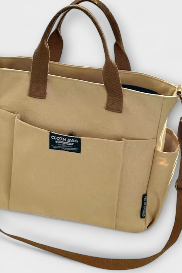 Olivia - Sac fourre-tout minimaliste en toile