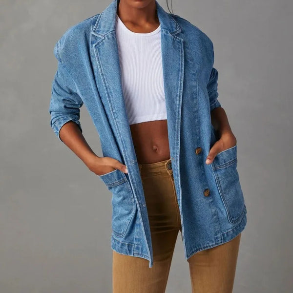 Ella™ - Veste Blazer en Jean Élégante