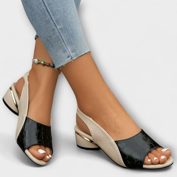 Sandales en cuir