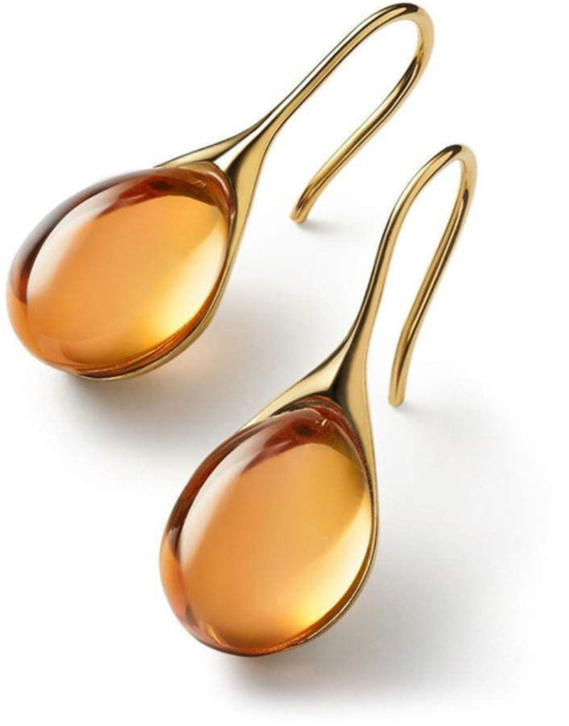 BOUCLES D'OREILLES PENDANTES EN CRISTAL ÉTINCELANT