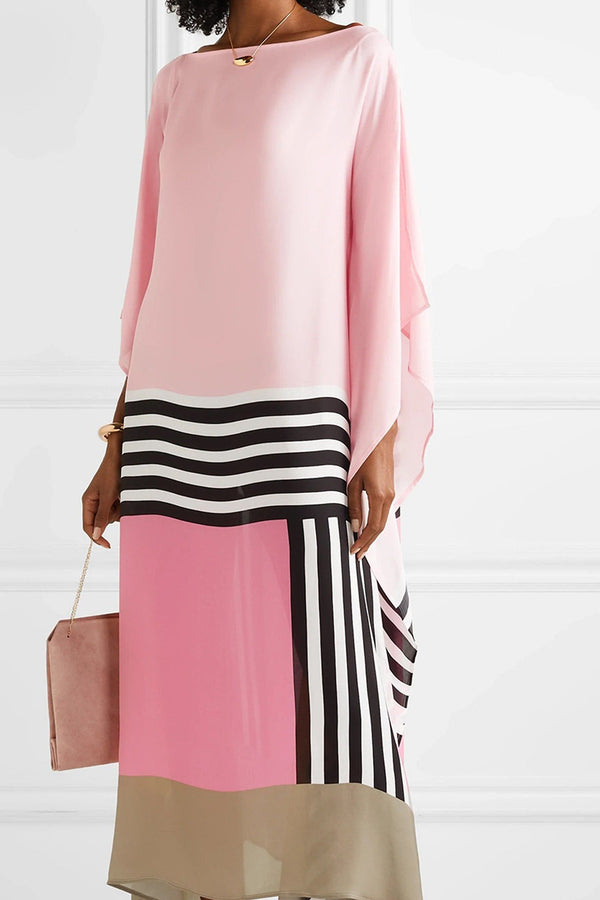 Rilinda | Kaftan élégant avec imprimé géométrique