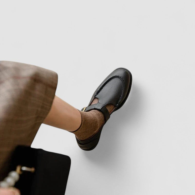 Avery™ – Chaussures orthopédiques Mary Jane à bout carré