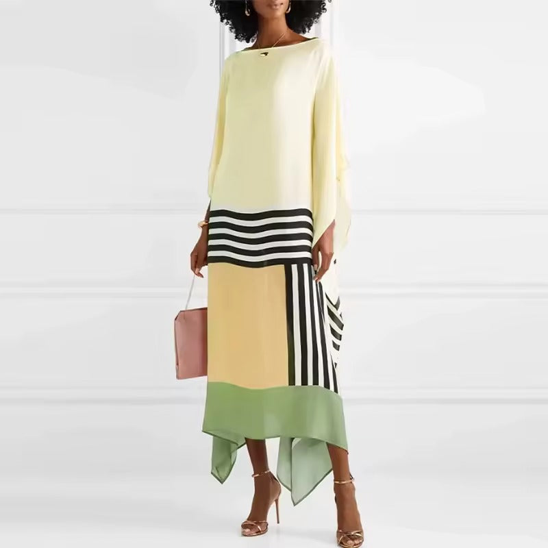 Rilinda | Kaftan élégant avec imprimé géométrique