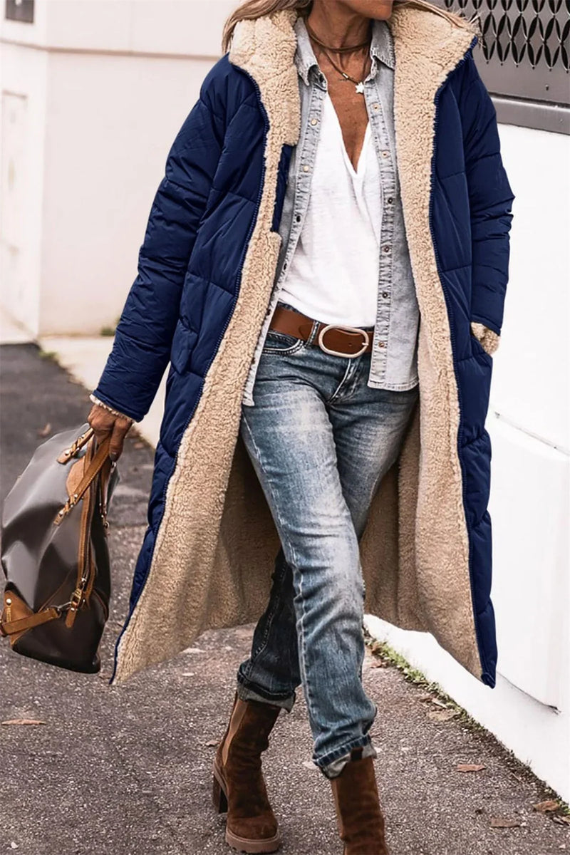 Marije | Veste matelassée chaude avec capuche