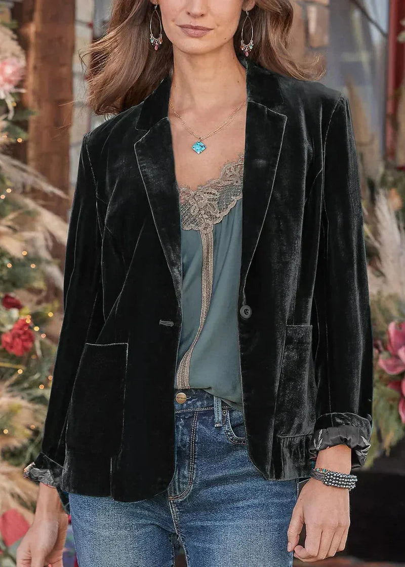 Peyton™ - Blazer en velours élégant