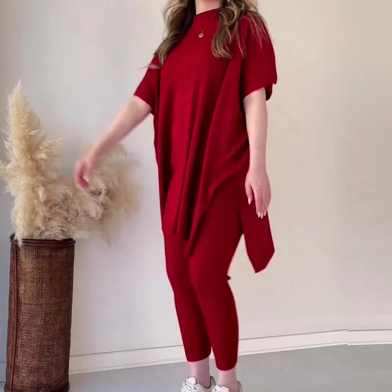 Ciara™ - Ensemble deux pièces en maille douce
