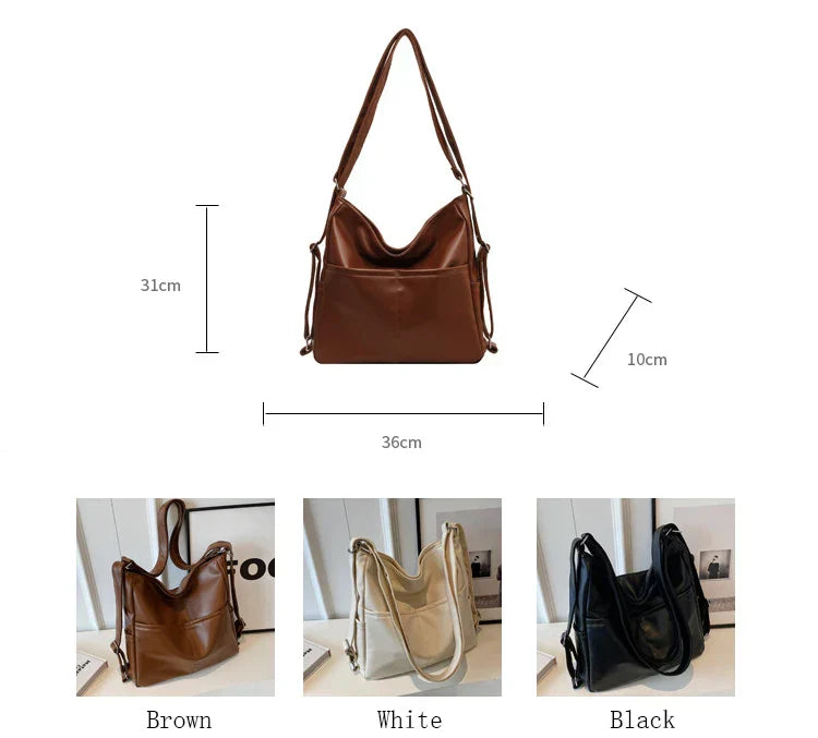 Peyton™ Sac Multifonction Convertible de Luxe et Élégant