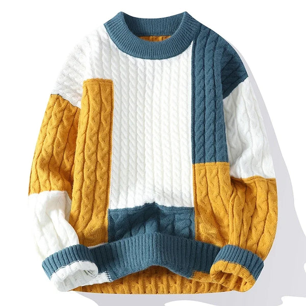 Fiona® | Casual color block women's sweater