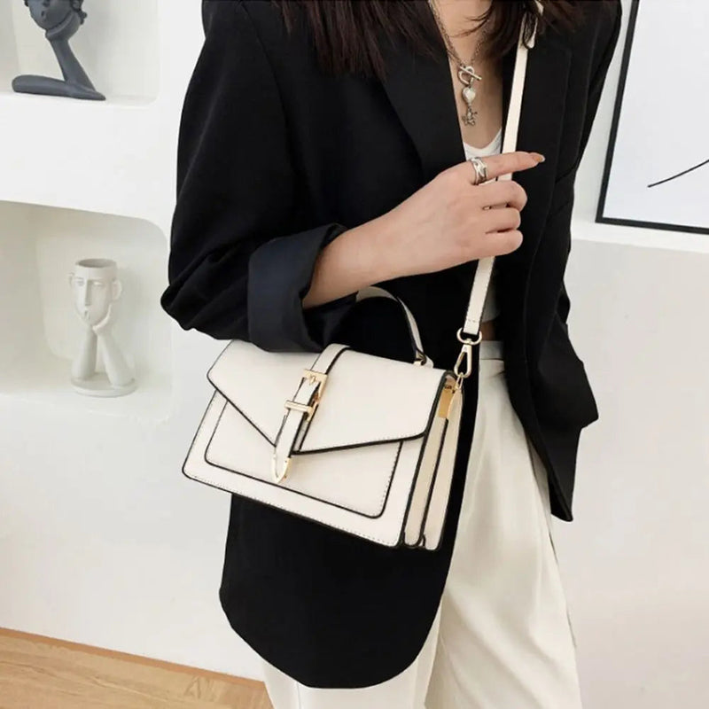 Zoe™ - Sac à Épaule Classique Avec Détails Faits Main