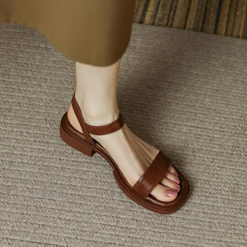 Angelica | Sandales élégantes en cuir