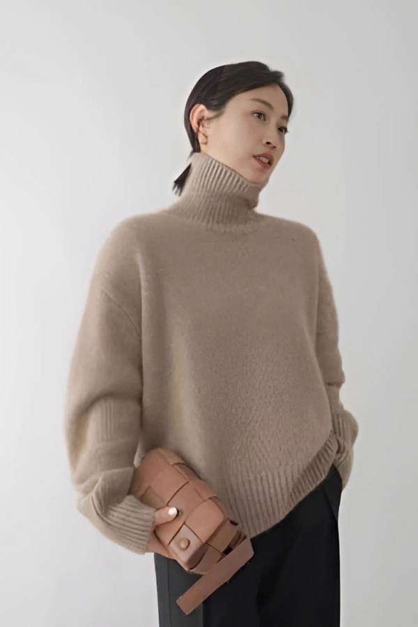 Larine | Pull à col roulé