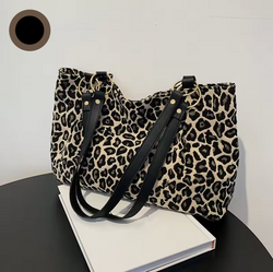 Olivia™ - Sac fourre-tout en toile avec détails faits main