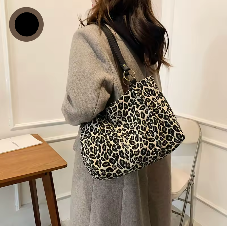 Olivia™ - Sac fourre-tout en toile avec détails faits main