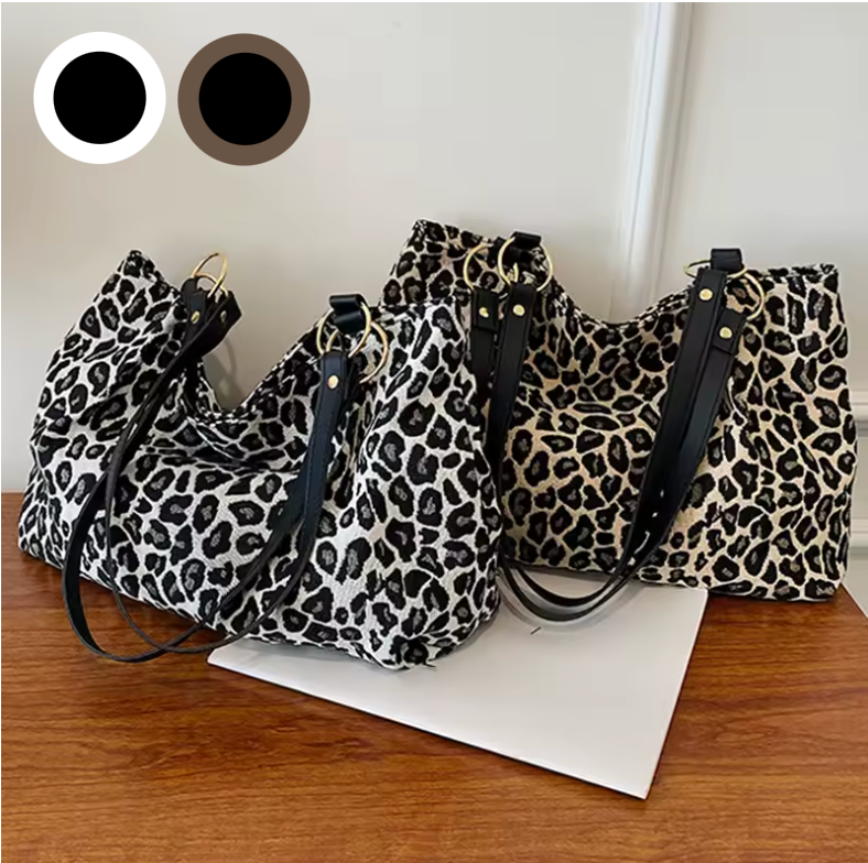 Olivia™ - Sac fourre-tout en toile avec détails faits main