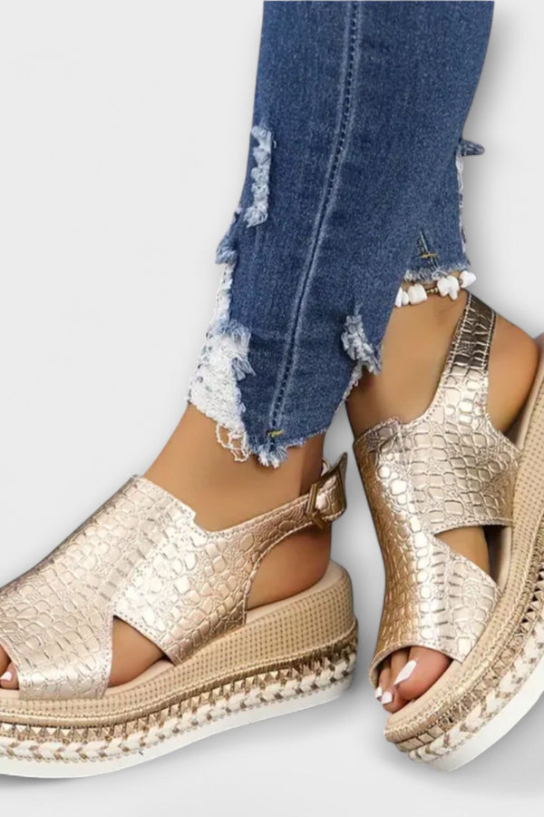 Sandales d'été avec soutien