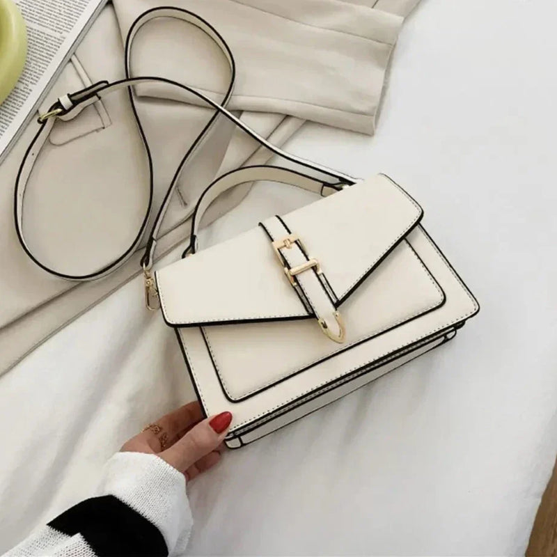 Zoe™ - Sac à Épaule Classique Avec Détails Faits Main