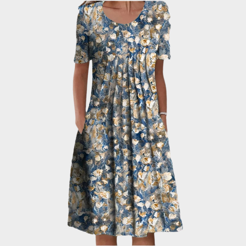 Robe d'été avec broderie florale