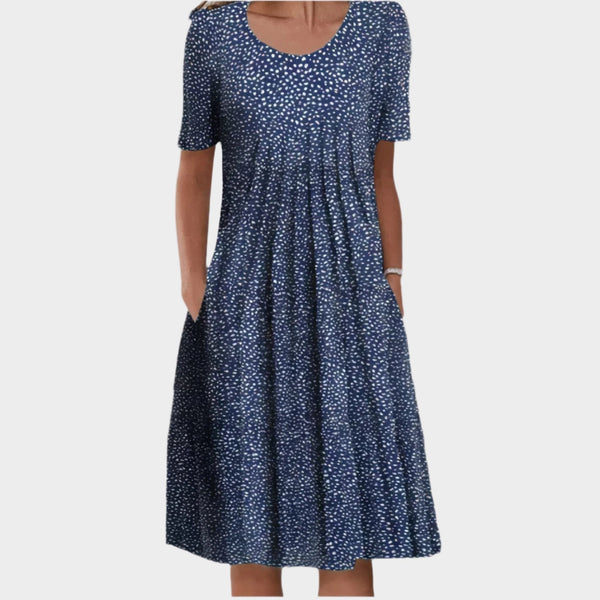 Robe d'été avec broderie florale
