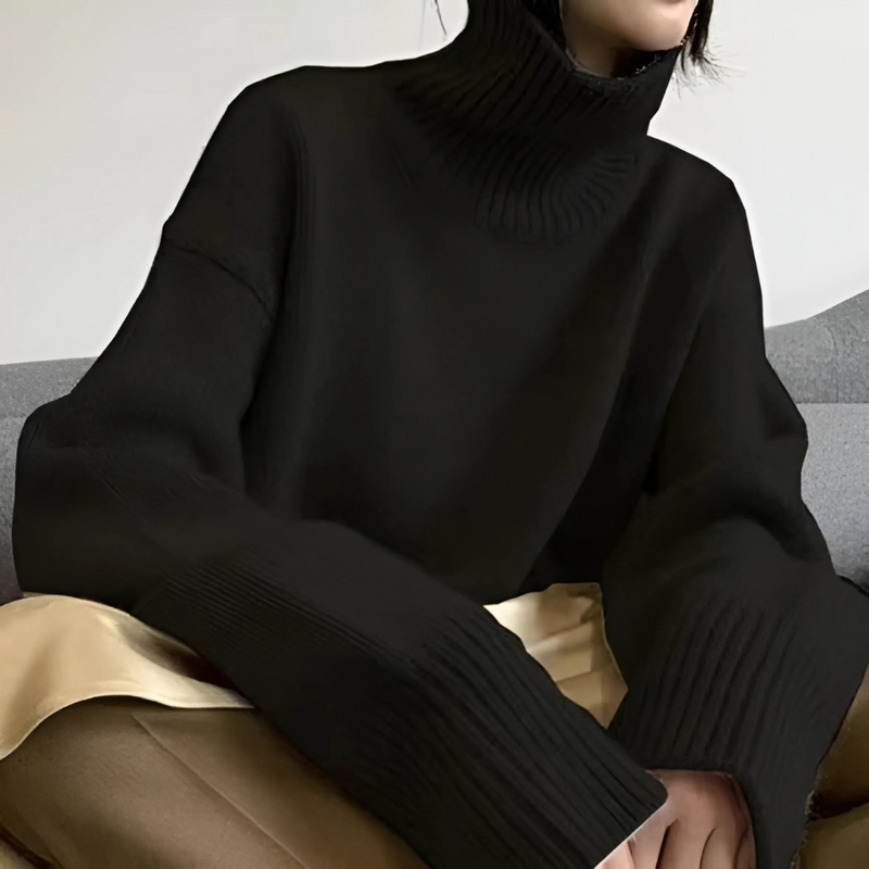 Larine | Pull à col roulé