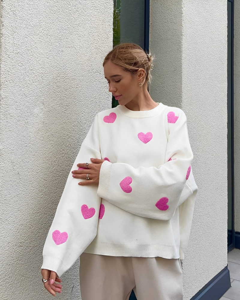 Amour jusqu'à la Lune - Pull Confortable