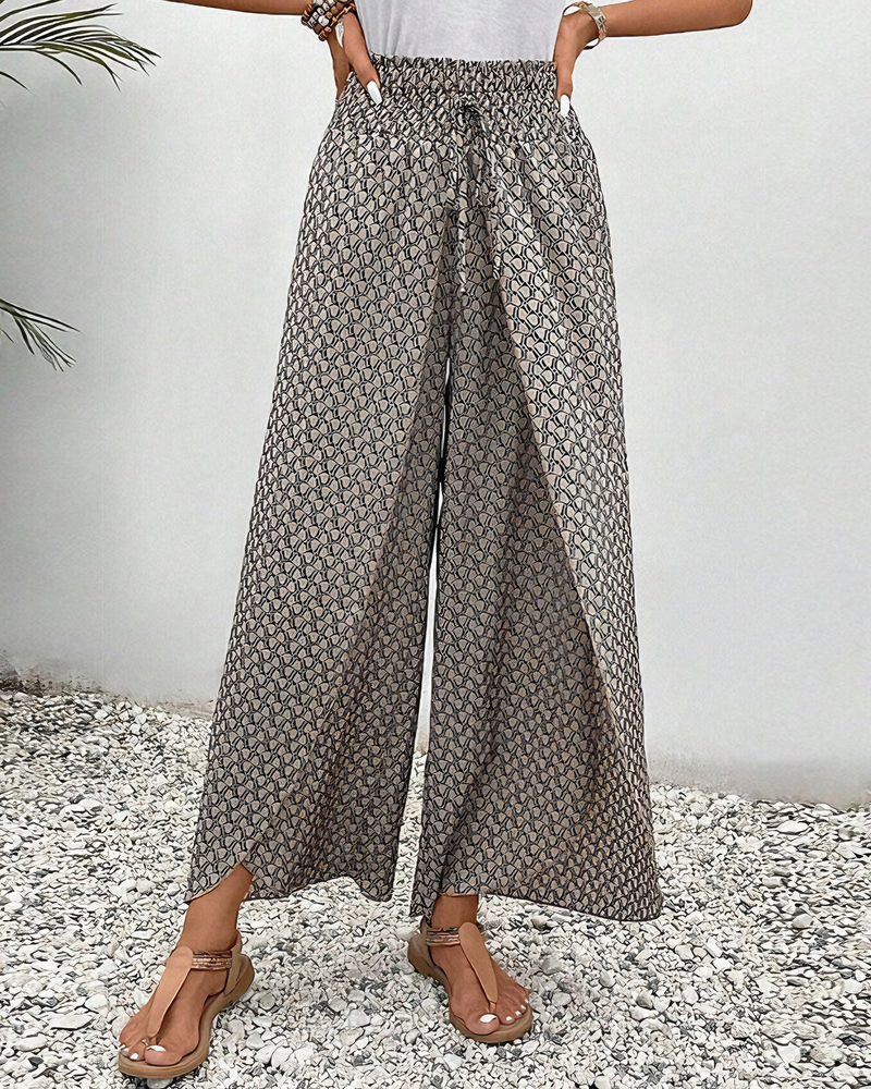 Ardena | Pantalon à jambes larges élégantes sans effort